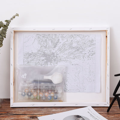 [ UK stock clearance ] Made4u [ 20" ] [ Wood Framed ] Paint By Numbers Kits