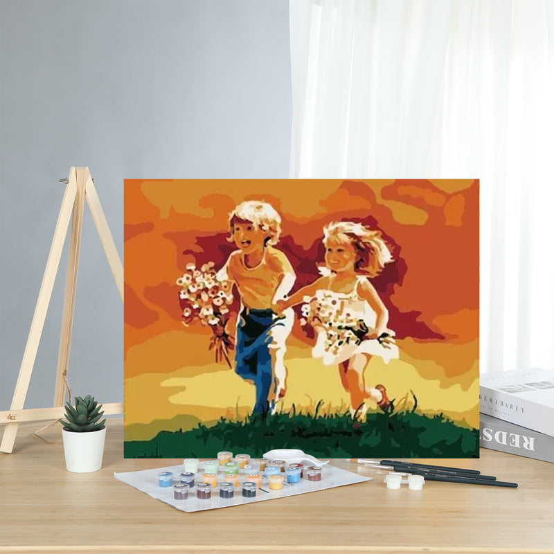 [ UK stock clearance ] Made4u [ 20" ] [ Wood Framed ] Paint By Numbers Kits