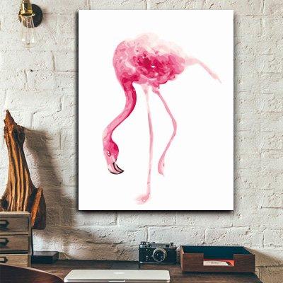 MADE4U [ Flamingo Series ] [ 20" ] [ Wood Framed ] Paint By Numbers Kit with Brushes and Paints ( Flamingo THSJ042 )