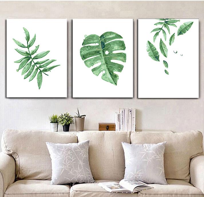 MADE4U [ Leaves Series ] [ 20" ] [ Thicker (1") ] [ Wood Framed ] Paint By Numbers Kit with Brushes and Paints ( Leaves Great Saver Bundle of 3 XL85X302 )