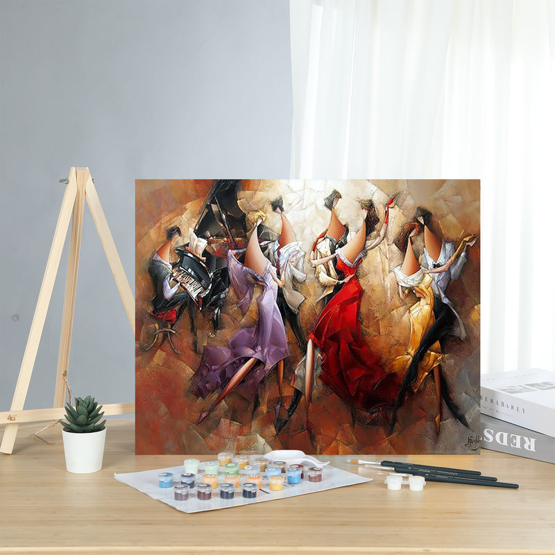 [ UK stock clearance ] Made4u [ 20" ] [ Wood Framed ] Paint By Numbers Kits